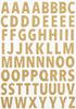 Glitzer-Sticker "Buchstaben"