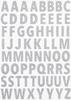 Glitzer-Sticker "Buchstaben"