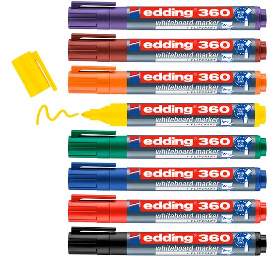 edding 360 Whiteboard Marker "Rundspitze", 1,5-3 mm