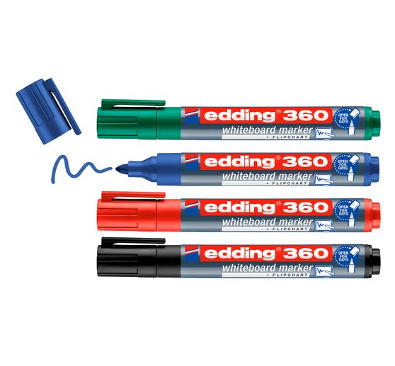 edding 360 Whiteboard Marker "Rundspitze", 1,5-3 mm