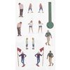 Rico Design Gel Sticker "FIGURICO" Golf