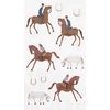 Rico Design Gel Sticker "FIGURICO" Reiten