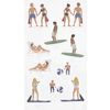 Rico Design Gel Sticker "FIGURICO" Wassersport