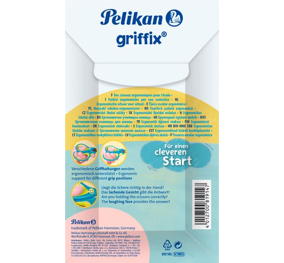 Pelikan Schulschere "Griffix", Rund