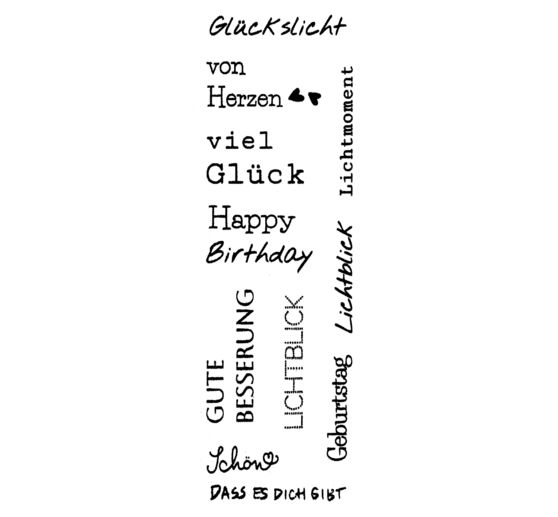Silikonstempel für Marinas Licht