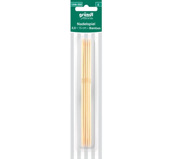 Gründl Knitting needles "Bamboo"