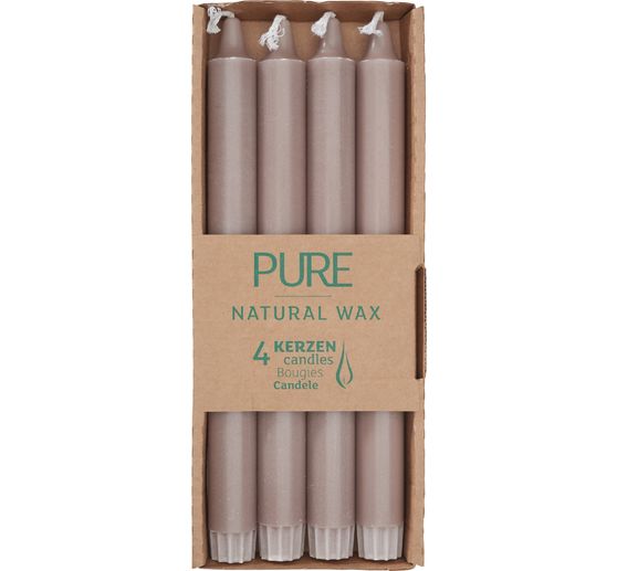Stabkerze "Pure Natural Wax"