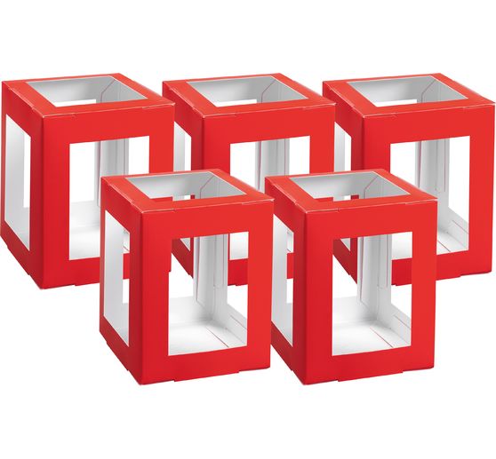 Laternen-Rohling "Eckig", 5 St&uuml;ck