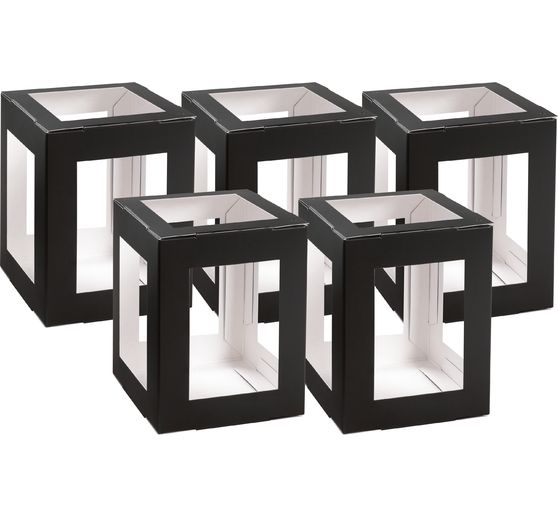 Laternen-Rohling "Eckig", 5 St&uuml;ck