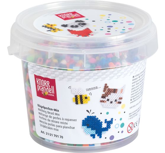 Iron-on beads mix