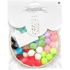 Bastelset Pompon "Mobile" Pastell