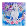 Diamond Painting "Crystal Art Card" Unicorn Garland