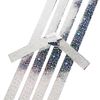Papierstreifen "Holografie" Silber