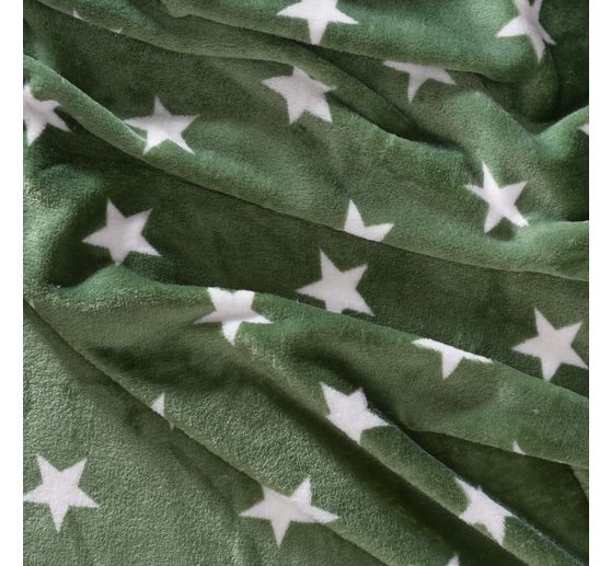 Fleece-Stoff "Sterne"