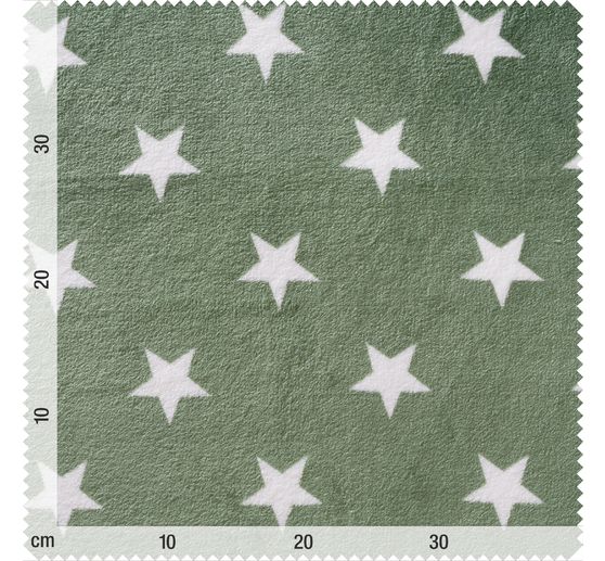 Fleece-Stoff "Sterne"