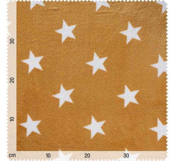 Fleece-Stoff "Sterne"