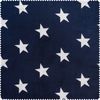 Fleece-Stoff "Sterne" Dunkelblau