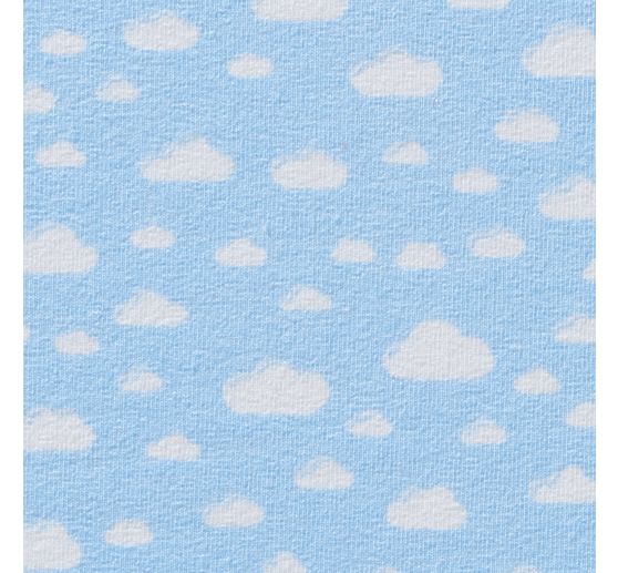 Jersey-Stoff "Wolken"
