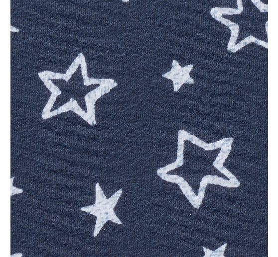 Jersey-Stoff "Sterne"