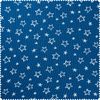 Jersey-Stoff "Sterne" Blau