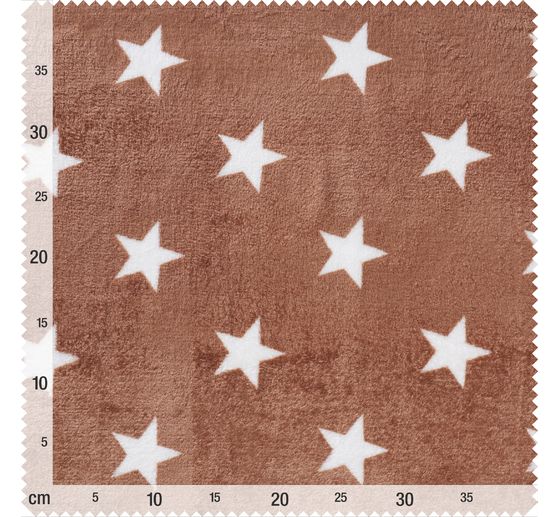 Fleece-Stoff "Sterne"