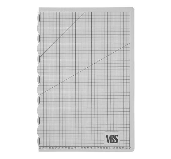 VBS Faltbare Schneidematte "Cool Grey"