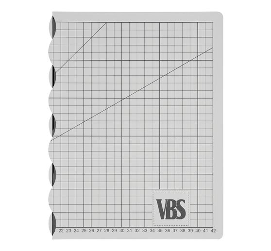 VBS Faltbare Schneidematte "Cool Grey"