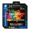 STAEDTLER Pigment brush pen 24 Stück, Basic Colours
