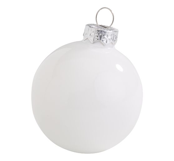 Weihnachtskugeln aus Glas, Ø 5,7 cm