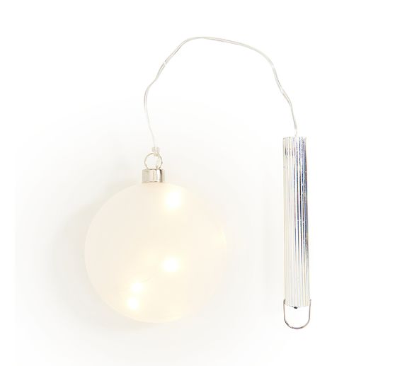 LED-Glas Medaillon "Matt" mit Timer 6/18 Std.