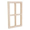Deko-Holzfenster Natur