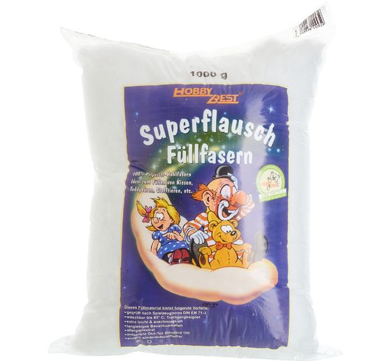 Füllwatte, weiß, 1.000 g