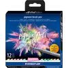 STAEDTLER Pigment brush pen, 12er-Set Pastel Colours
