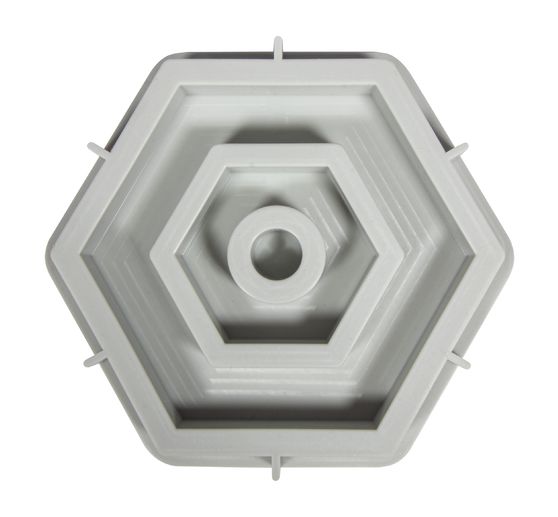 Silicone casting mould "Candle holder" incl. insert