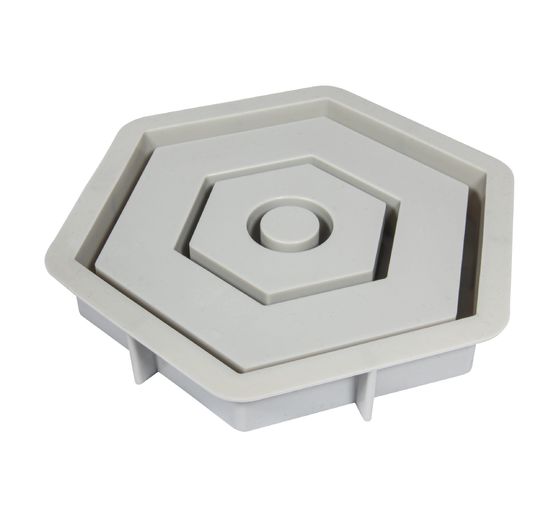 Silicone casting mould "Candle holder" incl. insert