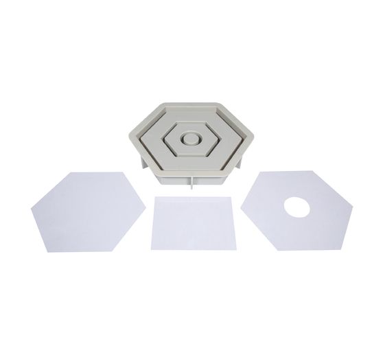Silicone casting mould "Candle holder" incl. insert