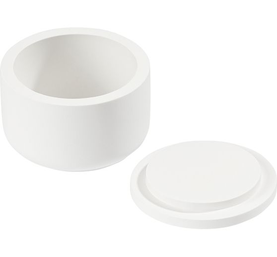 Silikon Gießform "Dose mit Deckel"