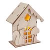 VBS Holzbausatz "Herbsthaus", inkl. LED Eichhörnchen