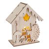 VBS Holzbausatz "Herbsthaus", inkl. LED Igel