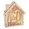VBS Holzbausatz "Lichterhaus", inkl. Beleuchtung Rentiere