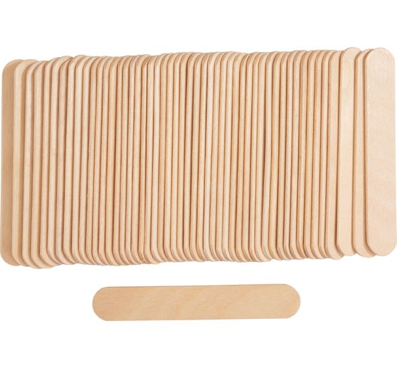 VBS Holzstäbchen "Birke", 50 Stück