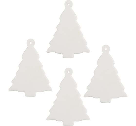 VBS Weihnachtsanhänger, Porzellan