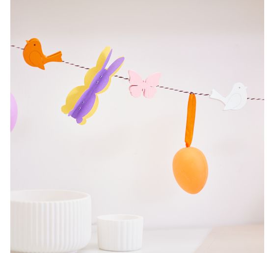 VBS Decorative Egg "Assorted colours", 6 cm, 42 pieces