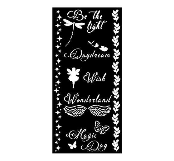 Schablone "Wonderland"