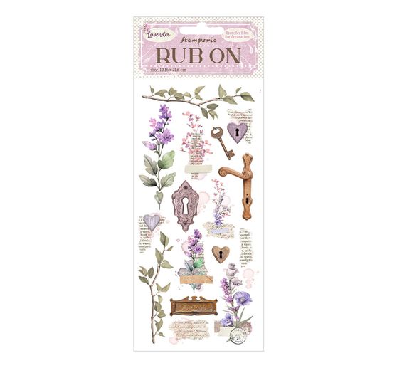 Rub On Transferfolie "Lavender"