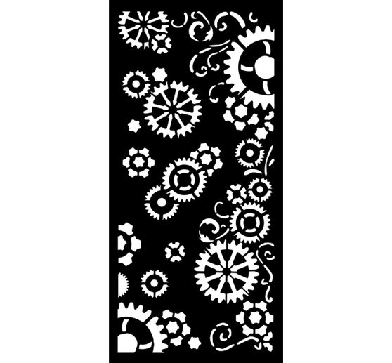 Stencil "Gear up for Christmas"
