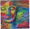 Painting by numbers on stretched canvas, 30 x 30 cm