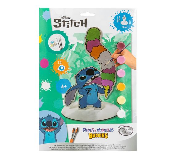 Malen nach Zahlen "XL Buddy", 23 cm