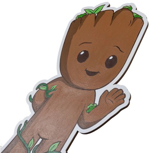 Malen nach Zahlen "XL Buddy", 23 cm
