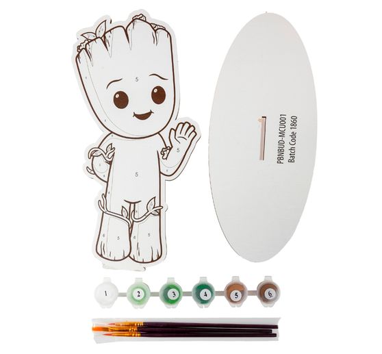 Malen nach Zahlen "XL Buddy", 23 cm